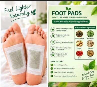 Foot patch Herbal And Gentle Ingredient Detox Foot Pads